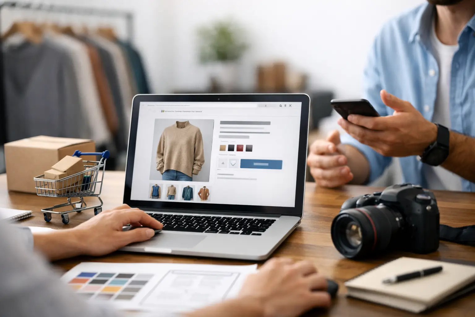 Tvorba e-shopu na mieru, ktorá predáva