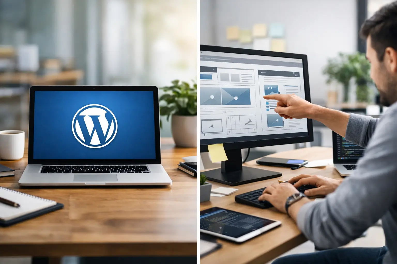 WordPress alebo web na mieru pre rast firmy