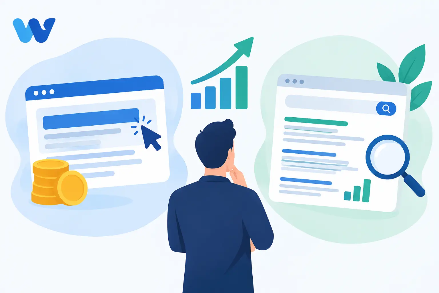 PPC verzus SEO pre firmy, ktoré chcú rásť